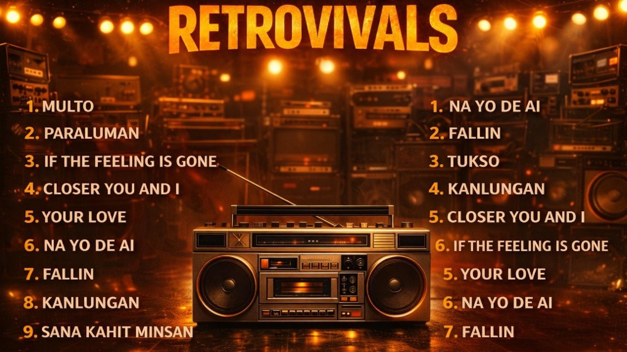 Retrovival Playlist – Nostalgic OPM Hits to Remember | Araw-Gabi, Mundo, Hanggang Kailan