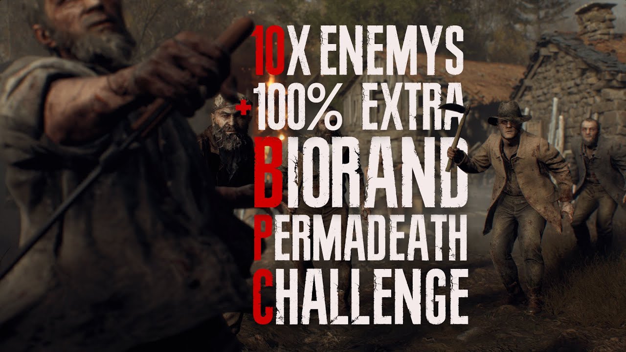 Resident Evil 4 - Biorand - 10x Enemies -  Permadeath Challenge Completed