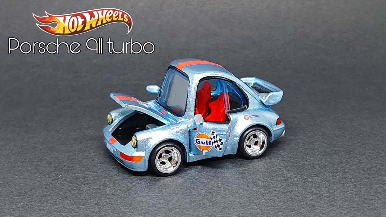 Custom hot wheels porsche 911 turbo tooned
