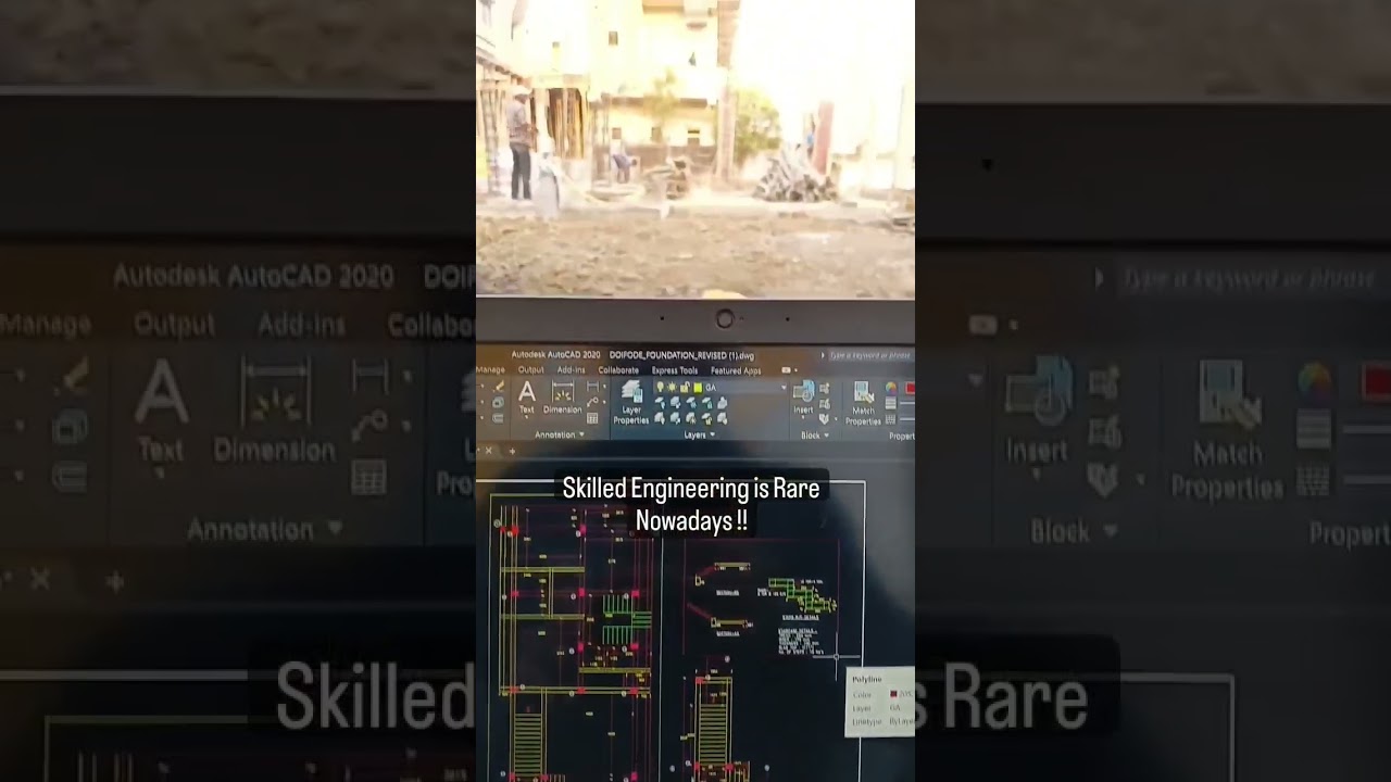 Civil Engineer Site Visit | #ytshorts #status #sitevisit #civilengineering #architecture #building