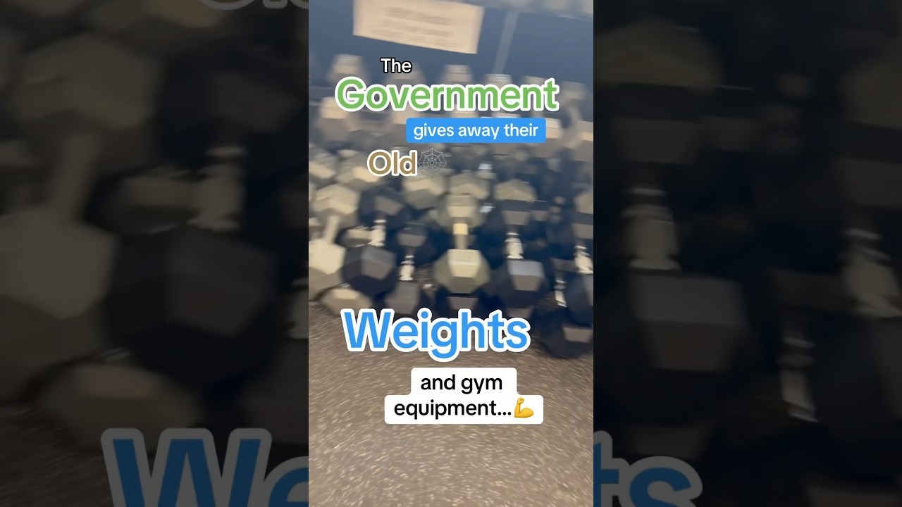 How to get Cheap Home Gym Equipment from the government&hellip; (old police gym equipment)