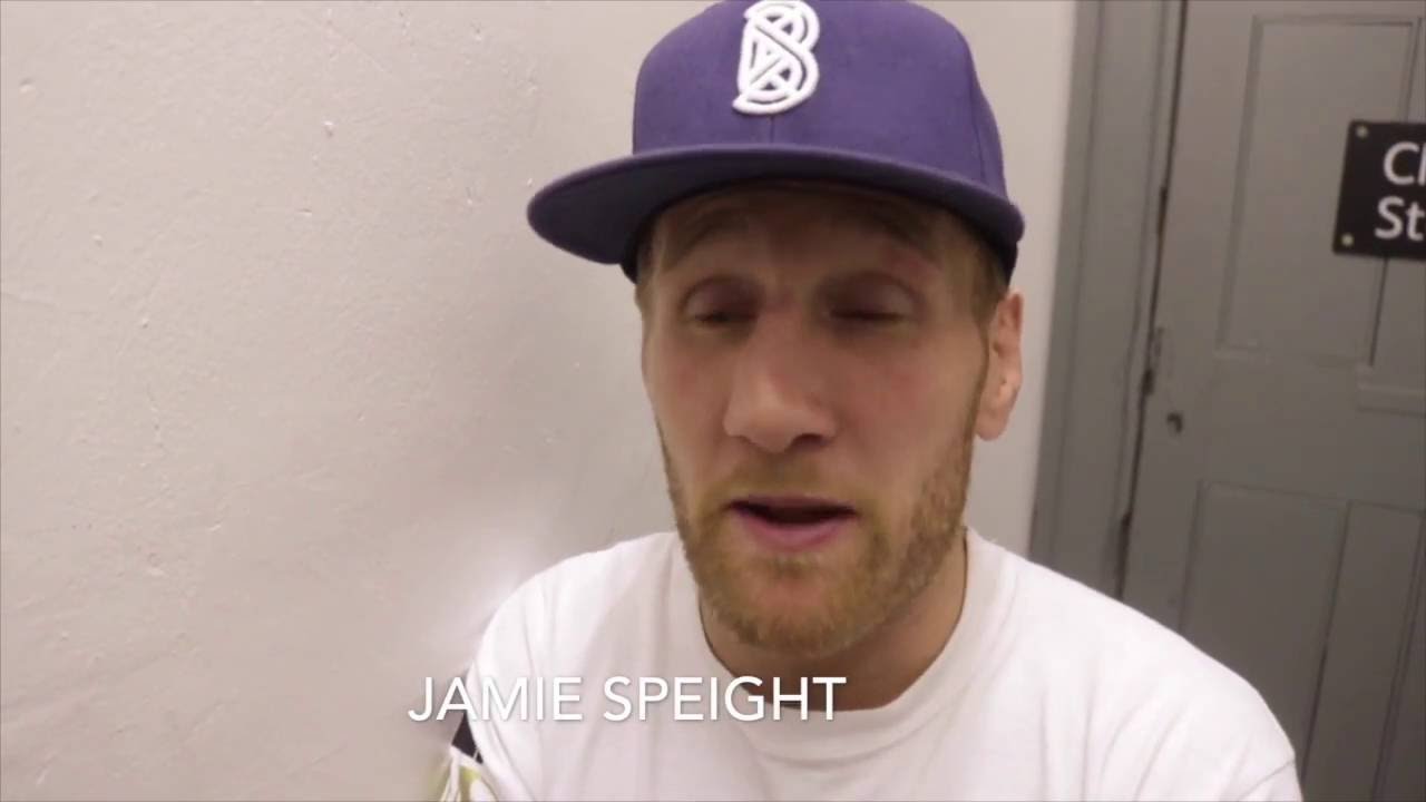 SOUTHERN AREA CHAMPION JAMIE SPEIGHT SHARES HIS EXCITEMENT OF BOXING AT HOME (DEVON) 22ND SEPTEMBER
