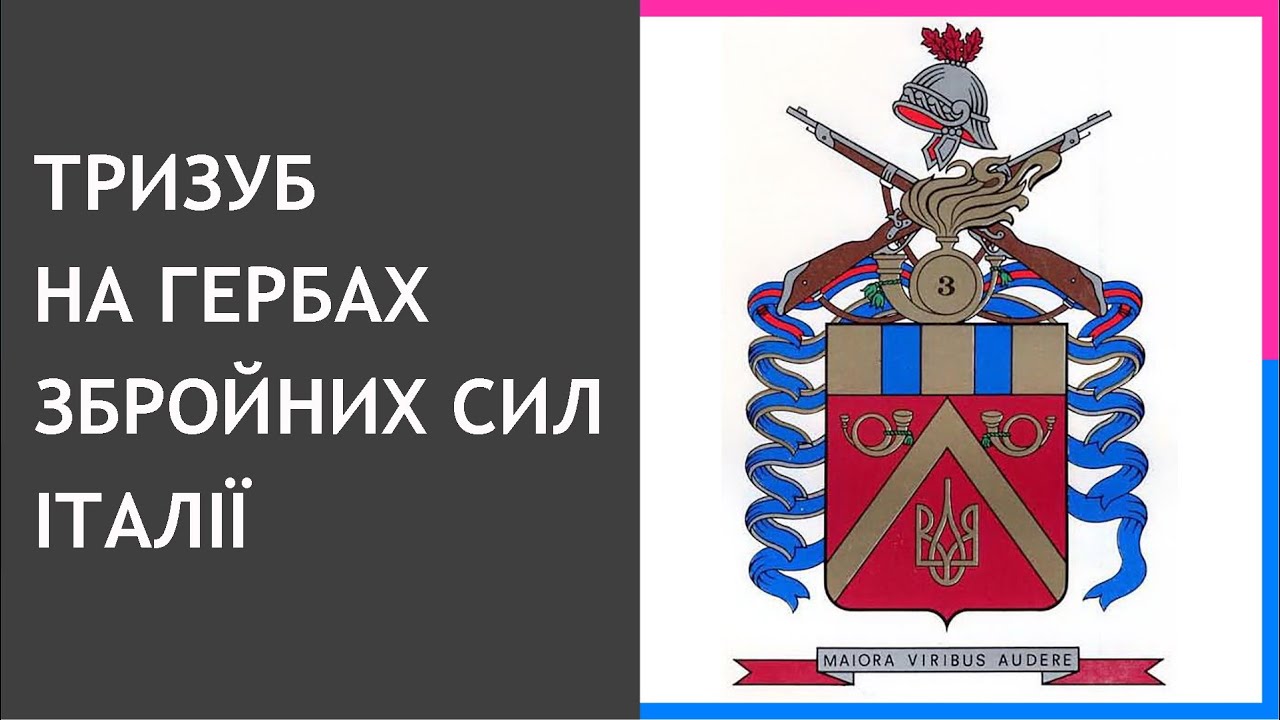 37. Тризуб на гербах підрозділів Збройних сил Італії як елемент цілісної системи
