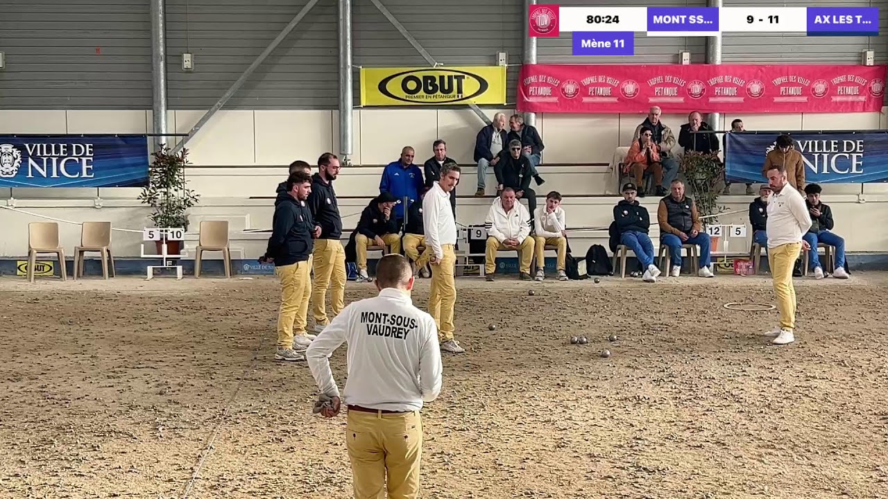 Troph&eacute;e des villes 2025,  MONT SS VAUDRAY VS AX LES THERMES