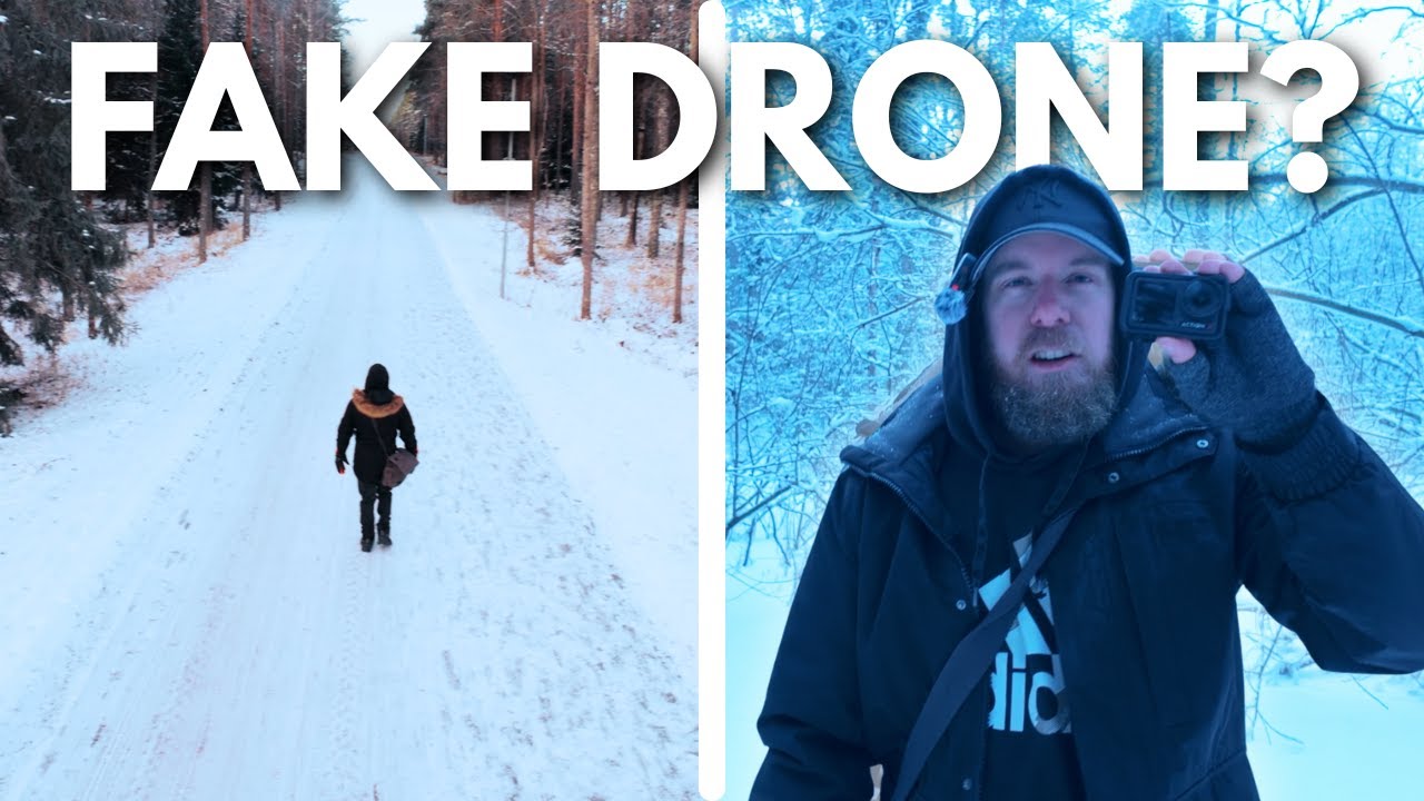 Drone Shots Without a Drone