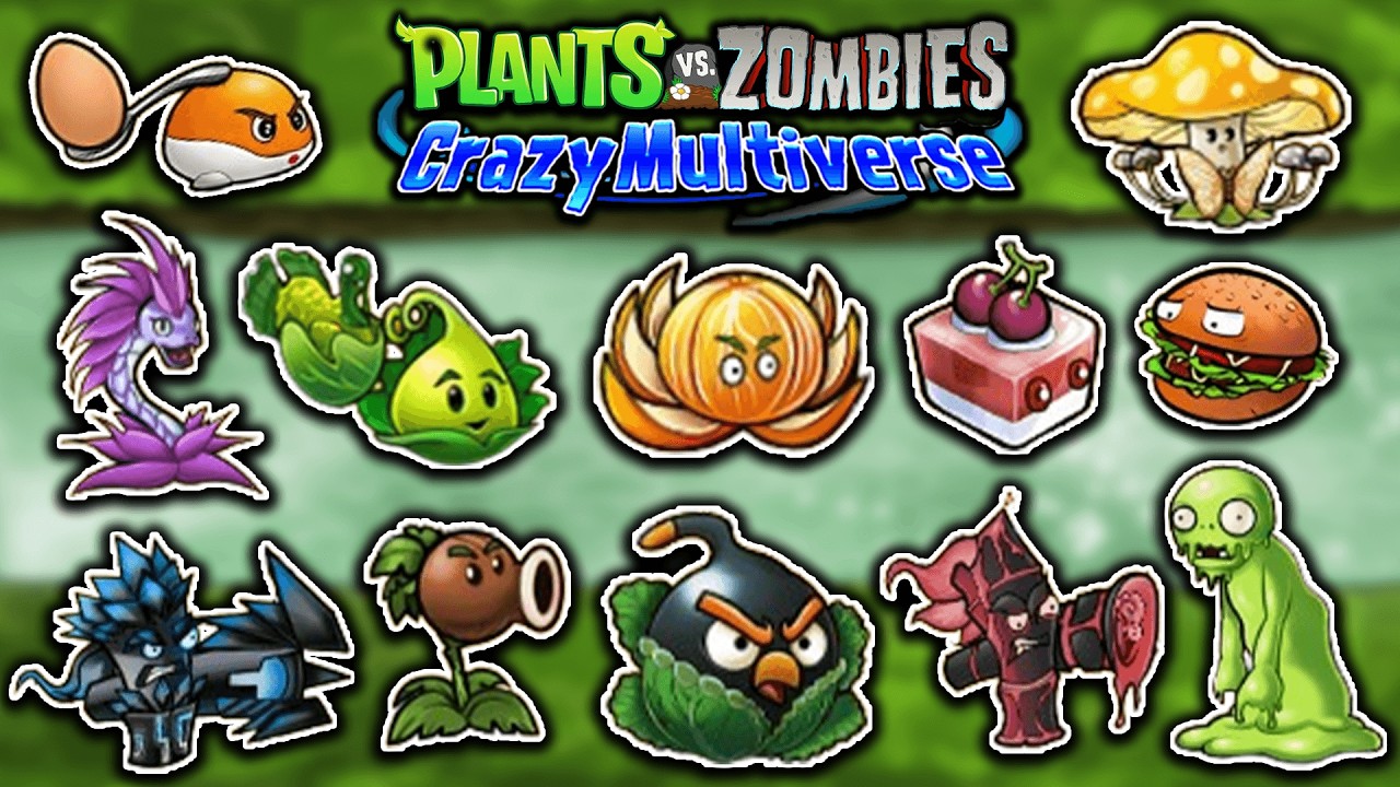 Plants vs Zombies Crazy Multiverse v2.1 | Awesome New Plants, Zombies, Mini-Games & More | Download