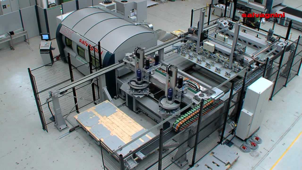 Salvagnini Laser - Part Un-Loading & Stacking Device (MCL)