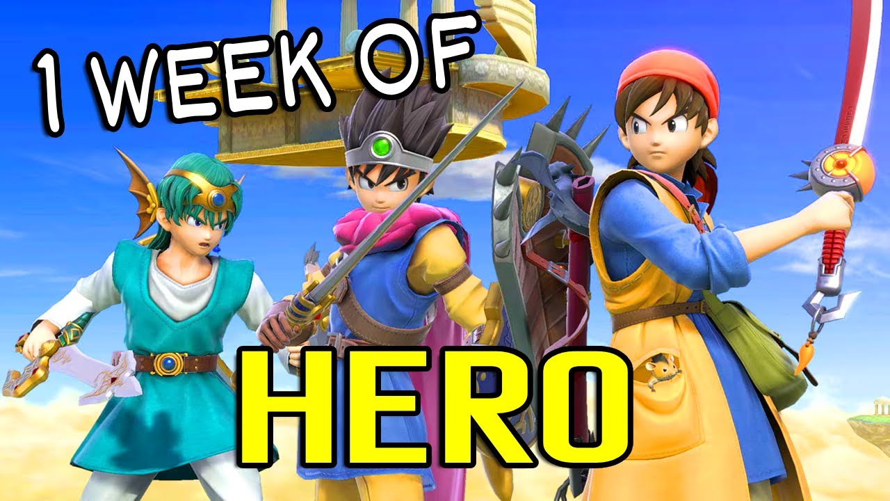 So I tried Learning Hero in a week... | Smash Ultimate