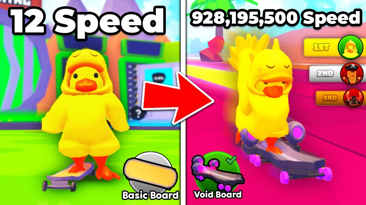 I Went From Noob to PRO in Skateboard Racer Simulator! (Roblox)
