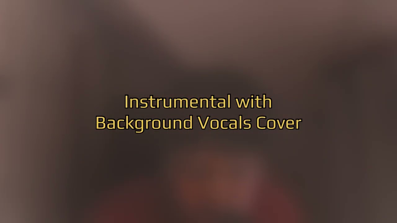 Mariah Carey - Lead The Way (Instrumental with Background Vocals Cover)