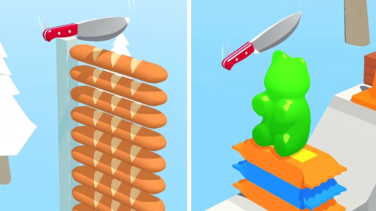 Slice It All Gameplay! Satisfying and Relaxing ASMR Slicing Gameplay Video NEW UPDATE