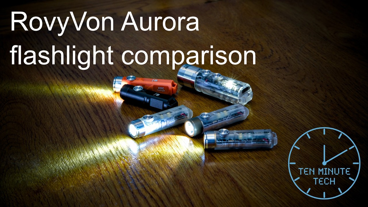 Сравнение фонарей RovyVon Aurora