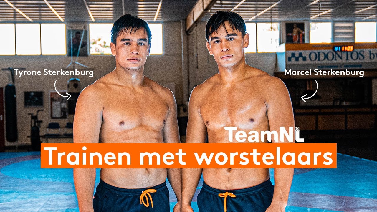 HOE LENIG MOET JE ZIJN OM TE WORSTELEN?🤯 | Marcel en Tyrone Sterkenburg 🤼‍♂️ | TeamNL