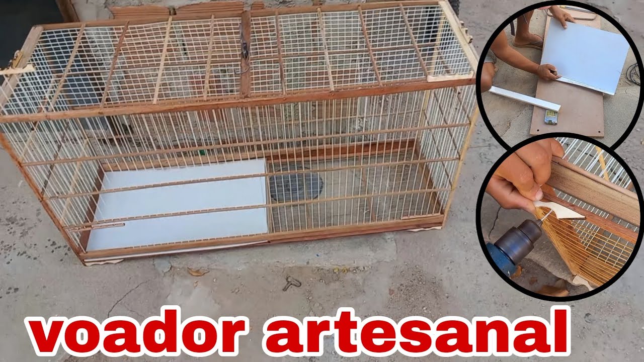 Voador artesanal. Sendo finalizado 