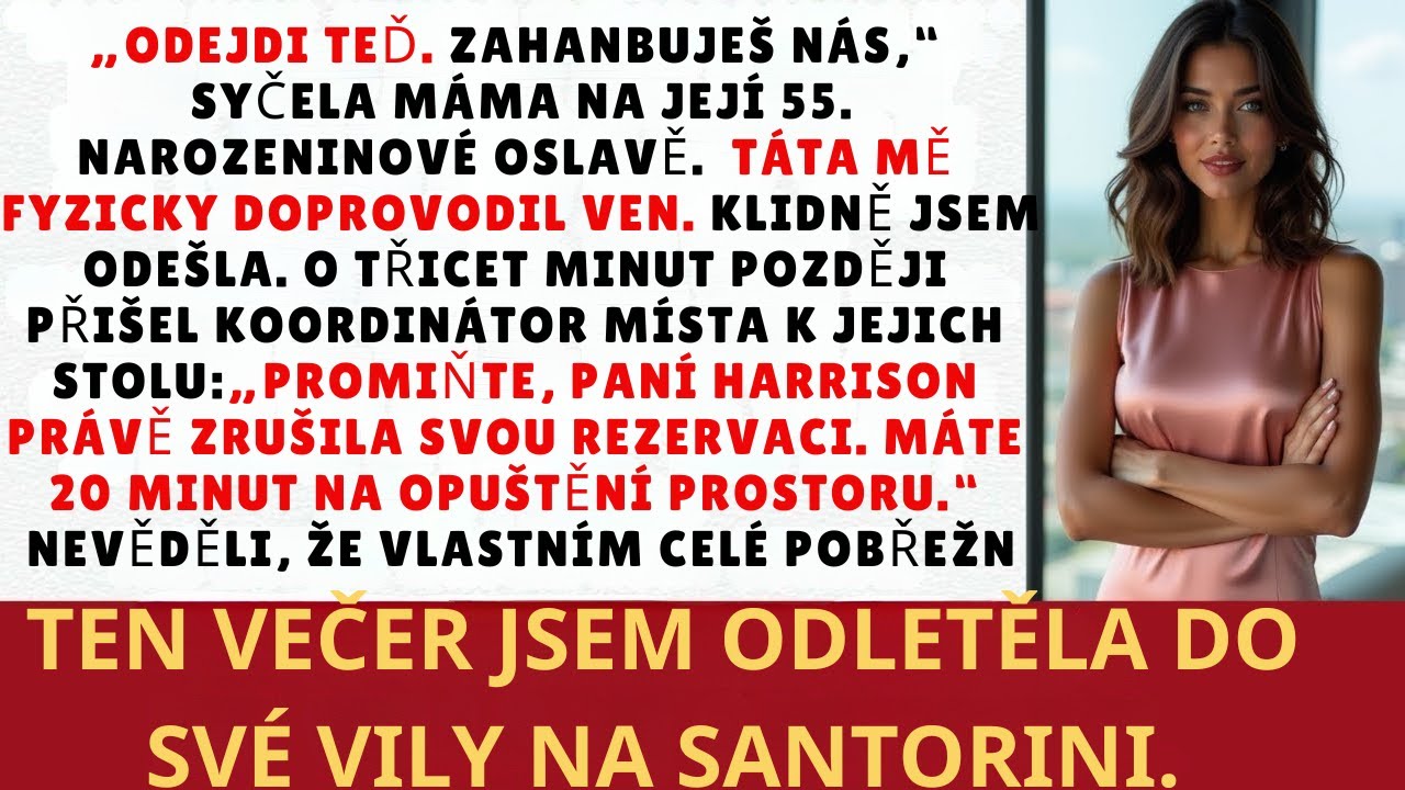 MOJI RODIČE MĚ VYHODILI Z MAMČINA PÁRTY — ANIŽ BY VĚDĚLI, ŽE JSEM ZAPLATILA CELÉ MÍSTO