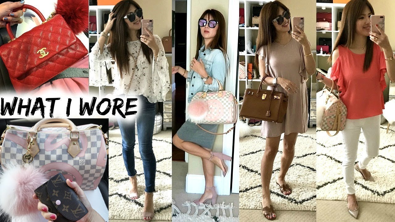 🌸 WHAT I WORE 💄💅👖👜👚 | CHARIS | LVLOVER CC
