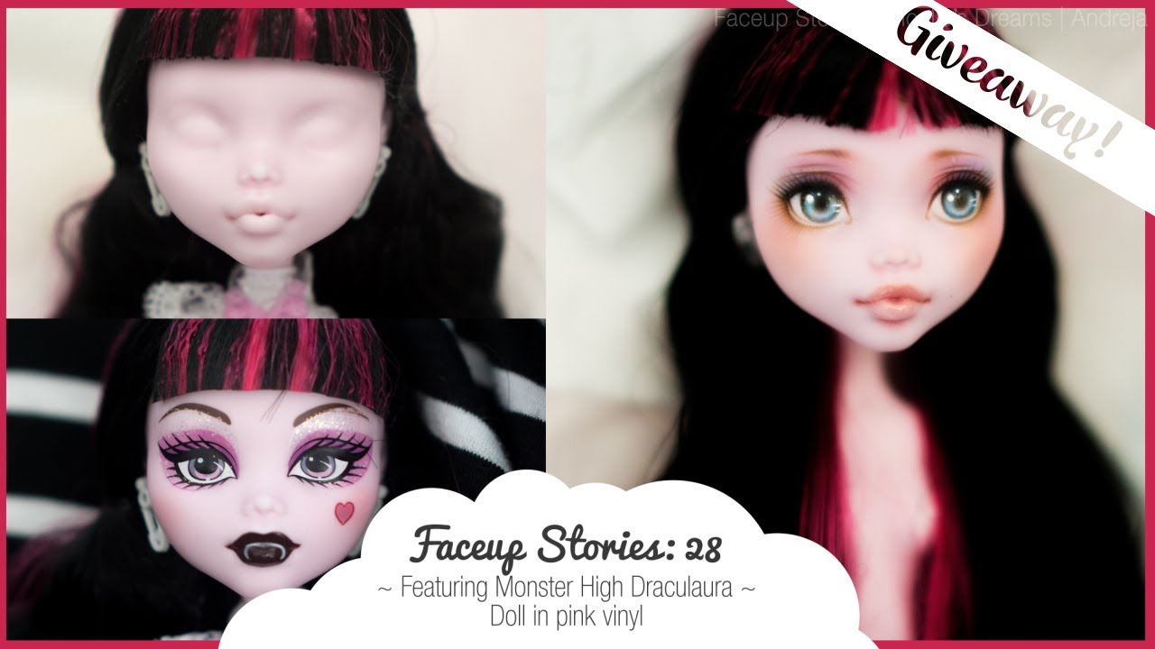[GIVEAWAY] Faceup Stories: 28 Monster High Draculaura