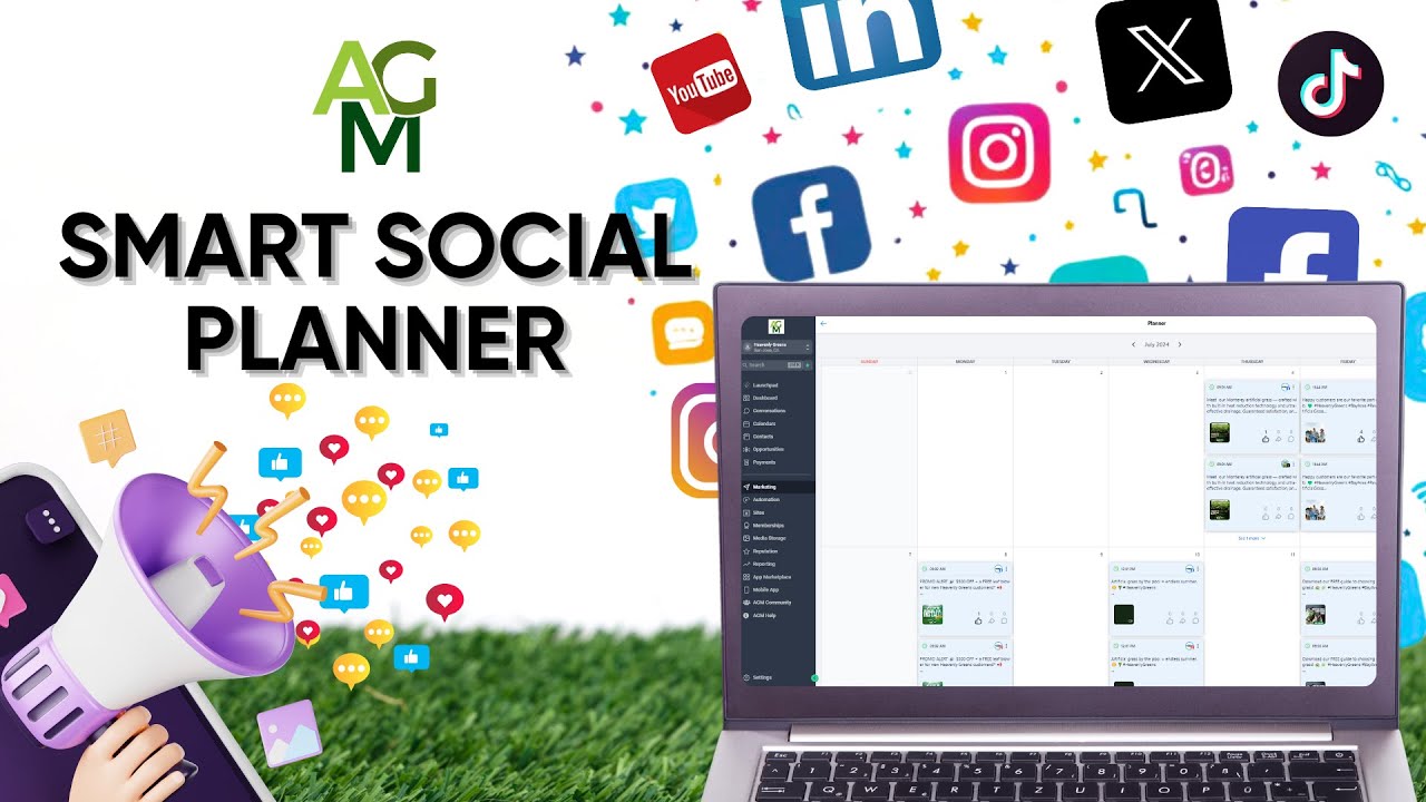 Check out the Ultimate Social Planner for marketing your Artificial Grass Businesses!