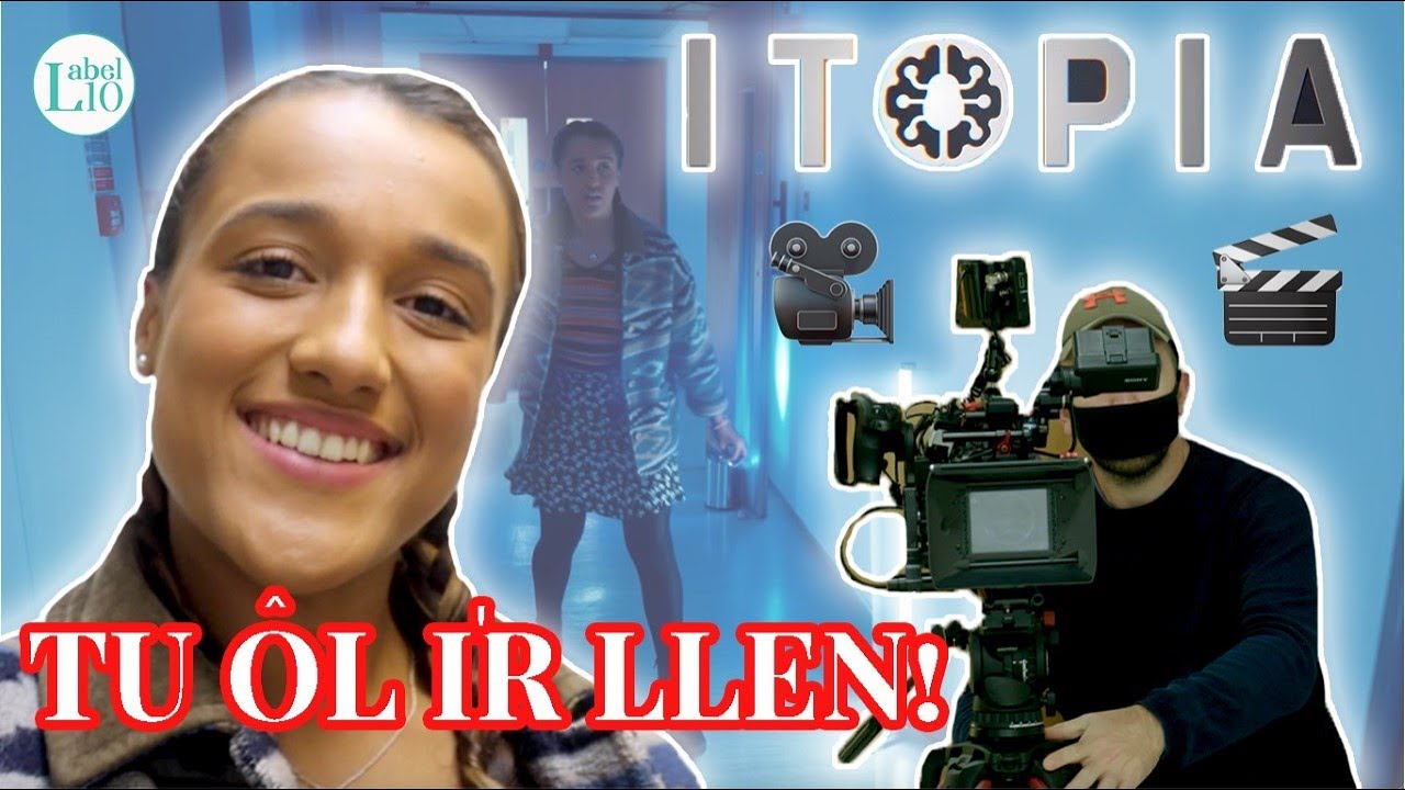VLOG | Tu ôl i’r llen yn ffilmio ITOPIA! Filming a Welsh sci-fi drama!