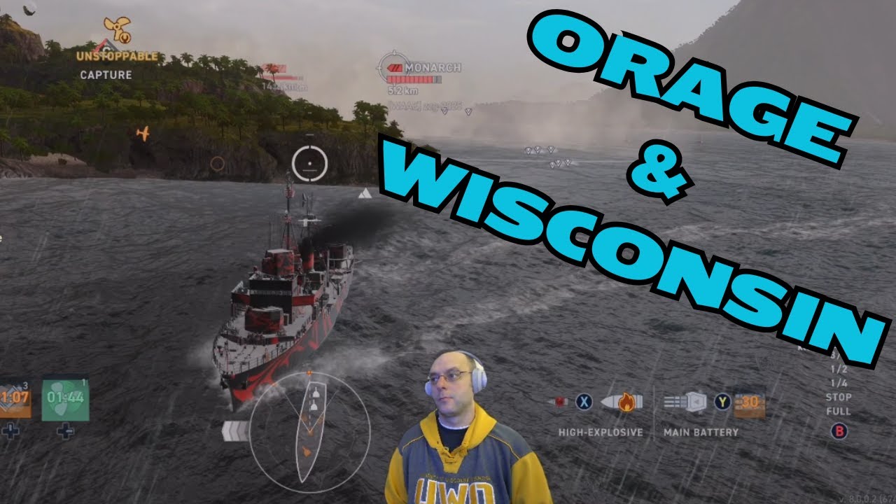 Орейдж и Висконсин — прямые трансляции боев — Легенды World of Warships