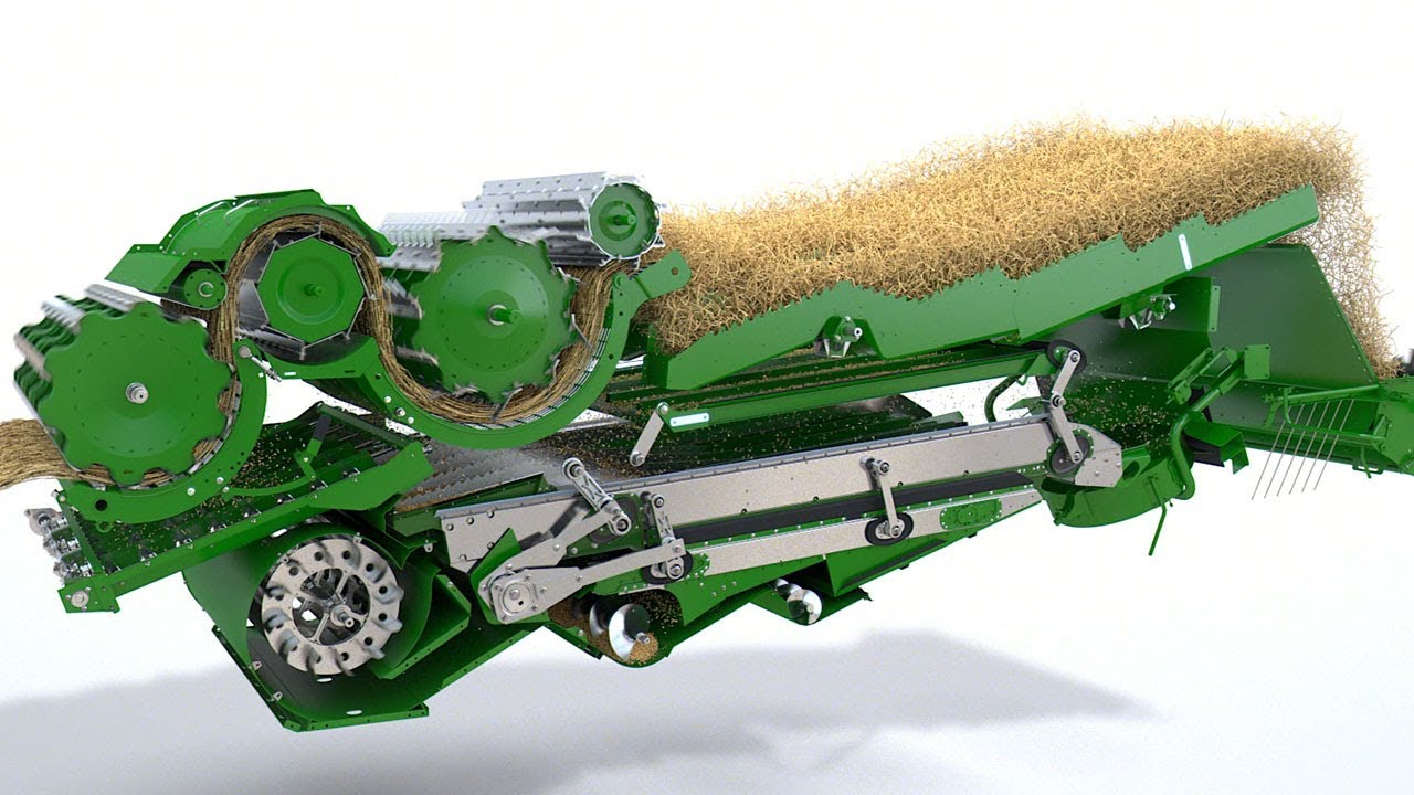 Mietitrebbie John Deere - Serie T - Video animazione
