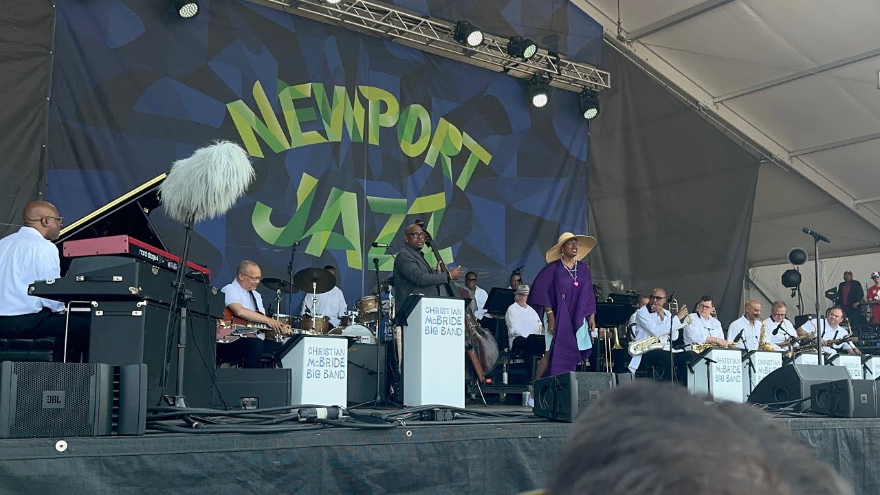 Christian McBride Big Band (ft. Cecile McLorin Salvant) (2/4) - 2025 Newport Jazz Festival