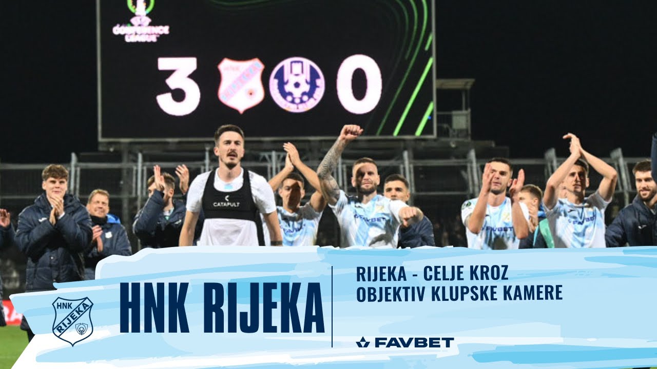 Rijeka - Celje kroz objektiv klupske kamere