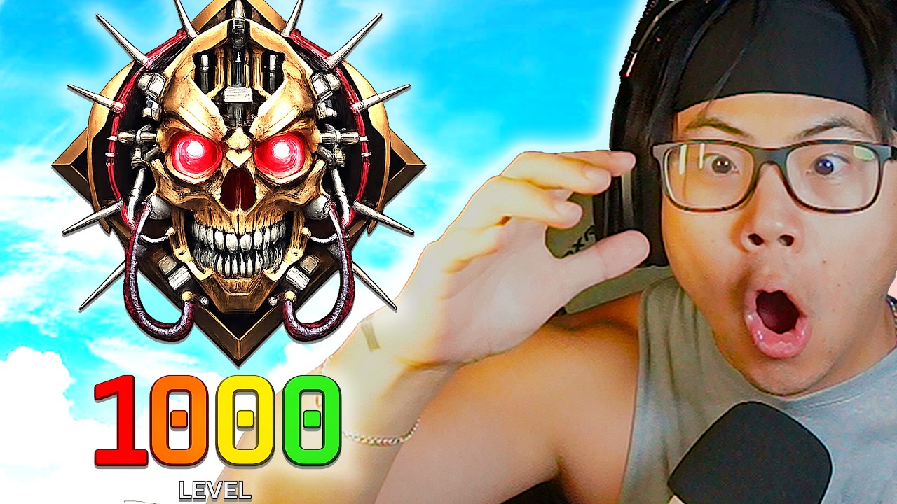 BLACK OPS 7: LEVEL 1000 UNLOCKED!🤯(REACTION)