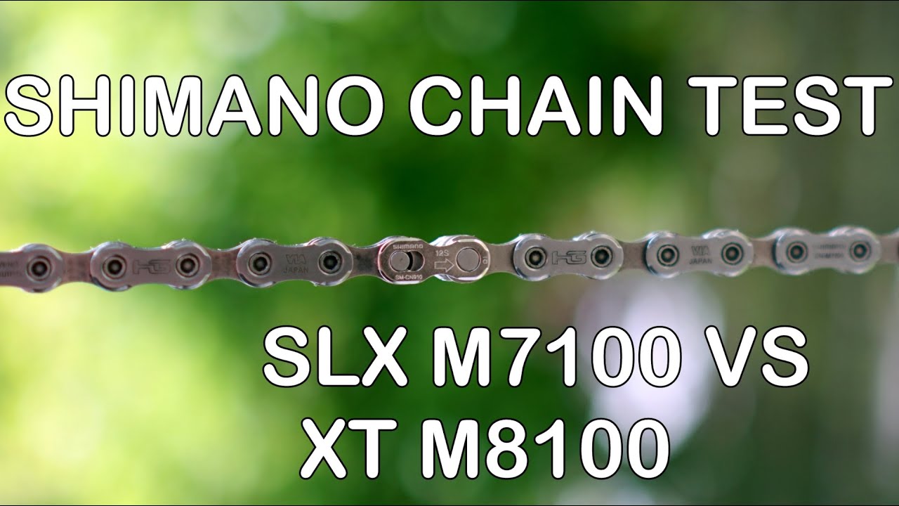 Shimano XT против SLX &mdash; тест 12-скоростной цепи