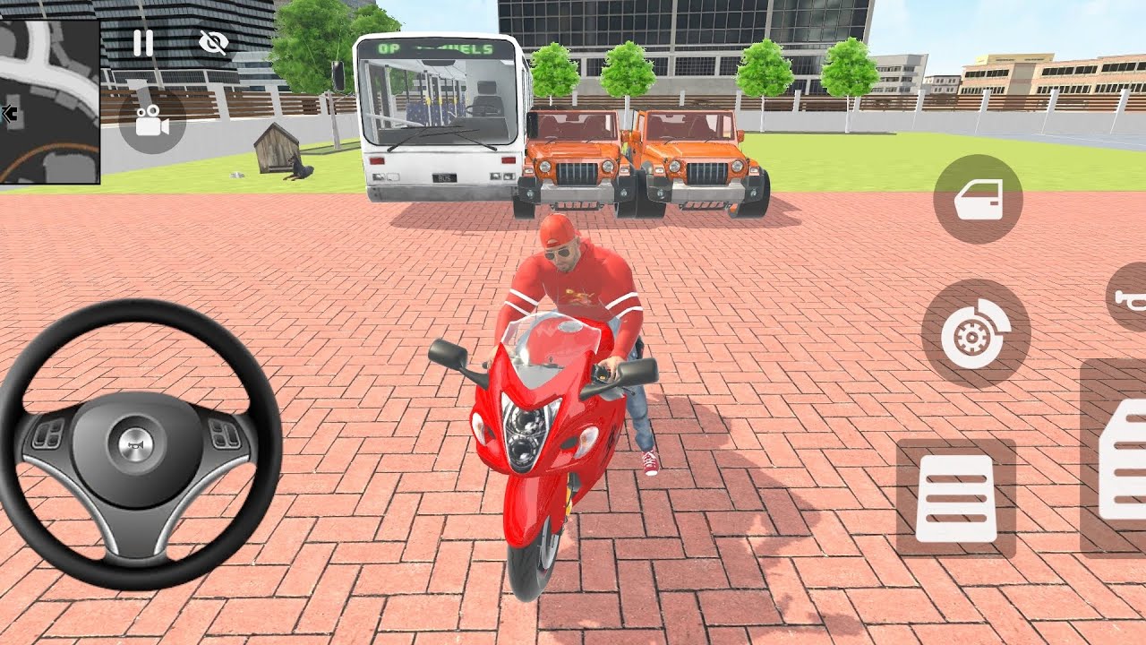 🎮 Franklin Order By 2️⃣ Modify Thar & 1️⃣ Bus in 🇮🇳 Indian Bike Auto Simulator_IT Gamers 