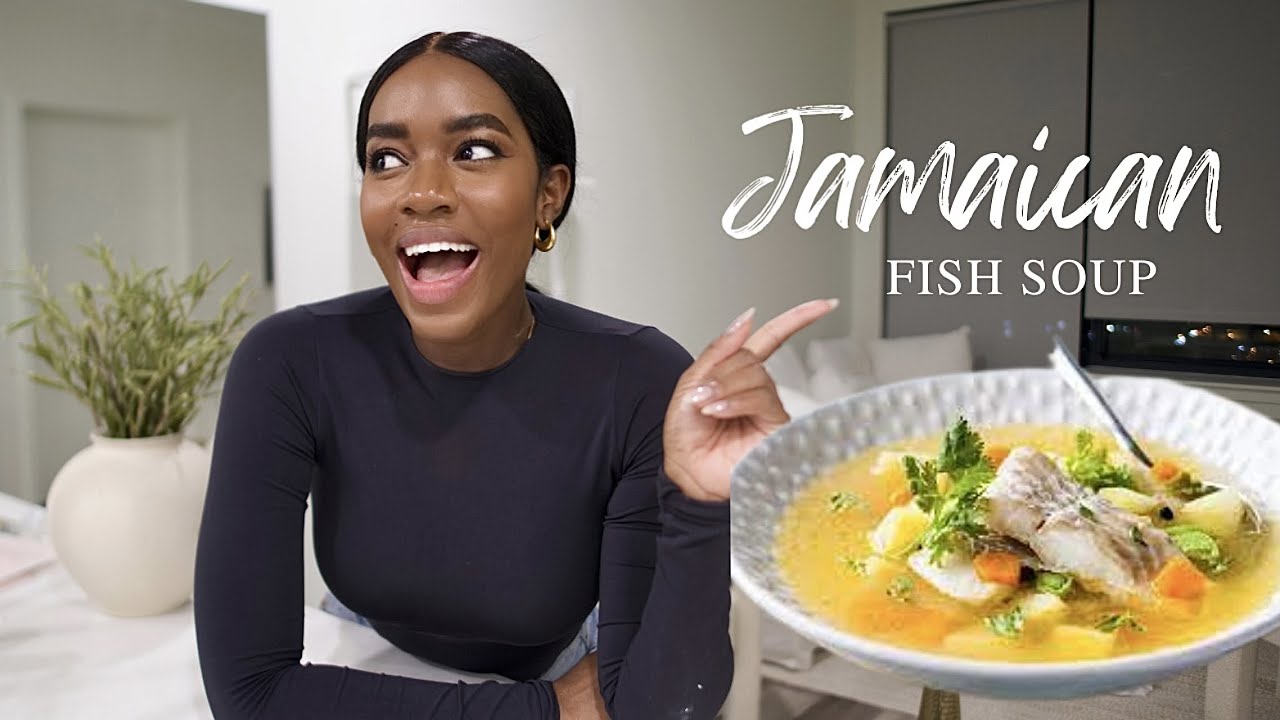 COOK WITH ME | Jamaican Fish Soup