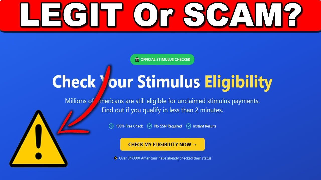ClaimStim.online Review - Is This Stimulus Website Legit or SCAM?