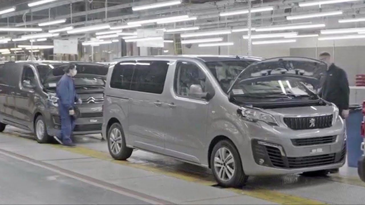 Vauxhall Factory England — Opel/Vauxhall Vivaro, Citroen Jumpy, Peugeot Expert Traveller Production