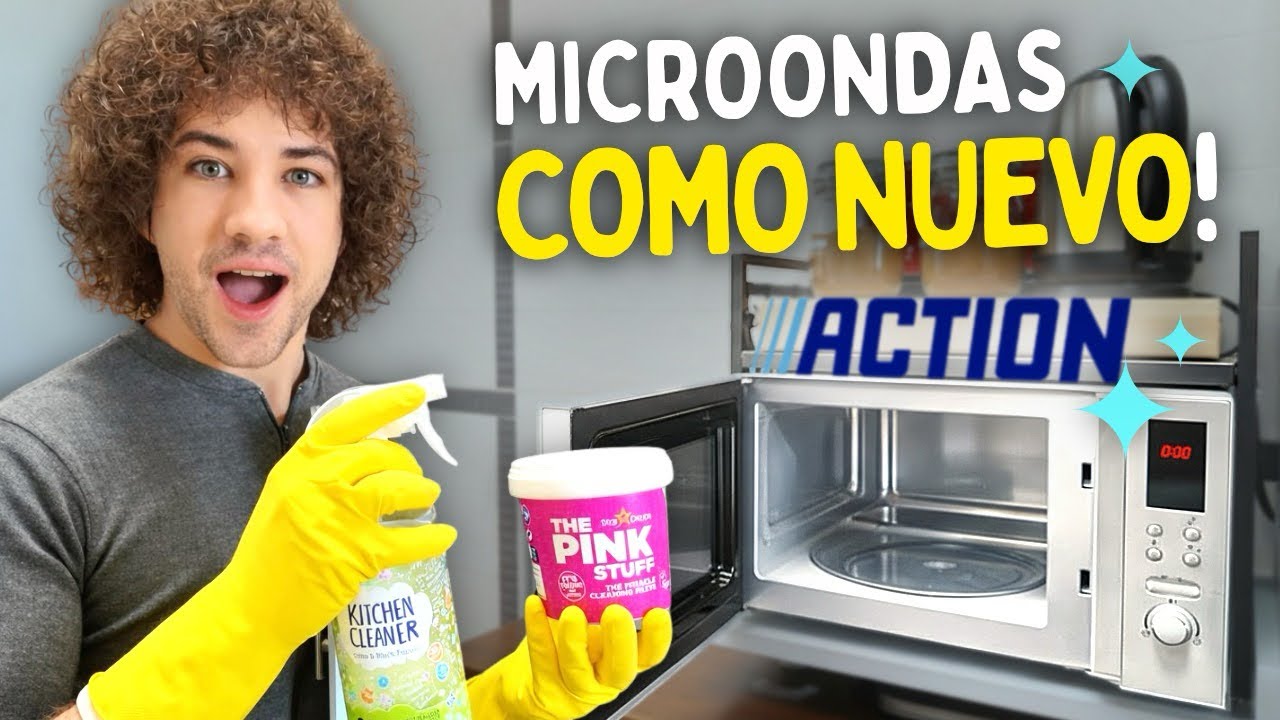 Antes y después BRUTAL del microondas | Pasta rosa mágica en acción
