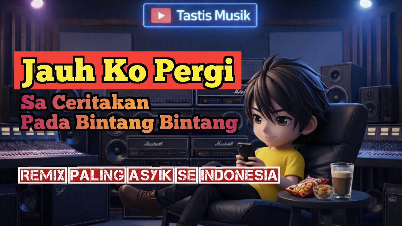 Jauh Ko Pergi - Remix Asyik | Sa Ceritakan Pada Bintang Bintang - Tastis Musik