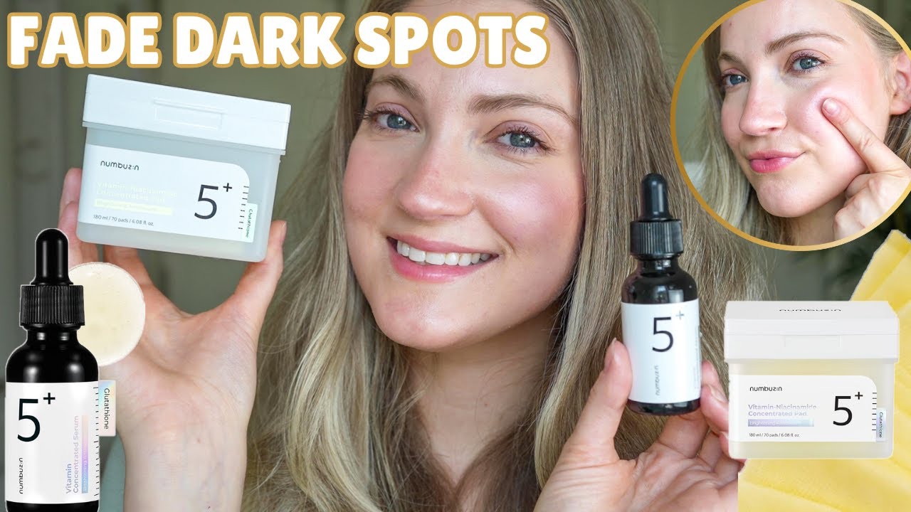How To REALLY Fade Dark Spots Using The Numbuzin No. 5 Vitamin Concentrated Pad & Serum