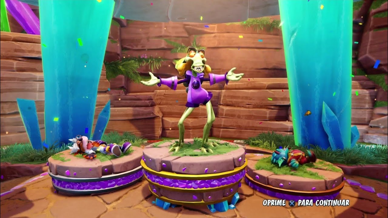 Crash Team Racing Nitro-Fueled - Victory Animations Nitros Oxide