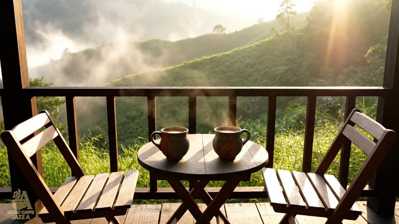 Achieve Deep Focus & Serenity: Balcony ASMR, Jazz & City Ambiance 🎶