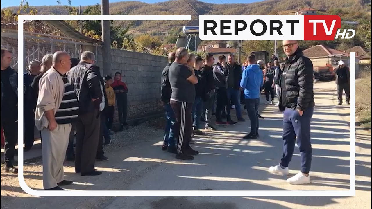 Banorët e Gështanjasit në protestë: Firma që ka hapur kanalet e ujërave të zeza ka dëmtuar rrugën