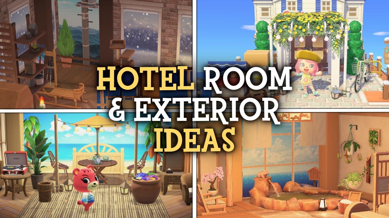 Hotel Design Ideas You'll WISH You Knew Sooner - Animal Crossing New Horizons