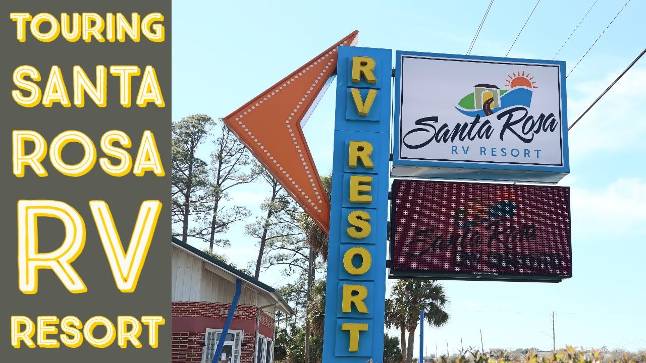 Santa Rosa RV Resort in Navarre Florida.