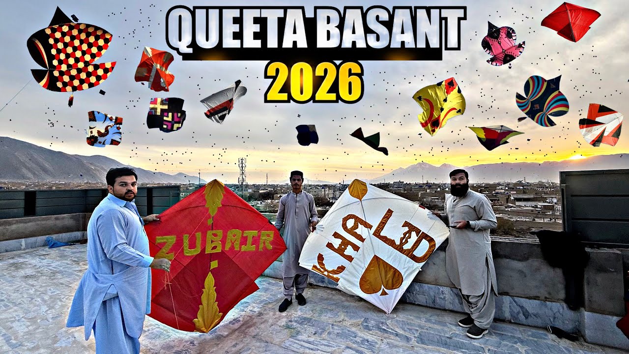 Quetta basant💯 || End level🔥 || uncountable kites🥵 #full tabahi seen😨 #wkkpolymerclub #viralvideo 