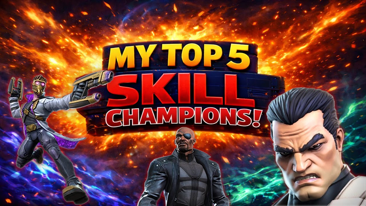 My Top 5 Skill Champions in MCOC (You NEED These Champs!) - Marvel Contest of Champions