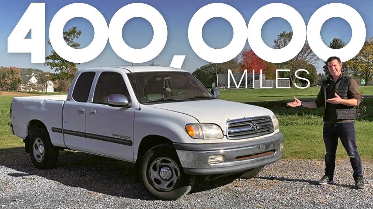 Пробег этой Tundra первого поколения составляет БОЛЕЕ 400 000 миль!