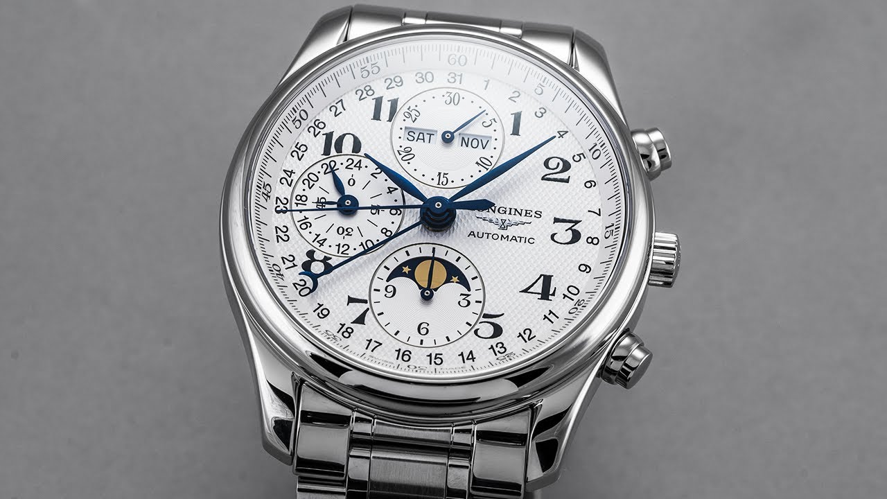Одни из самых сложных часов за свои деньги — хронограф Longines Master Collection