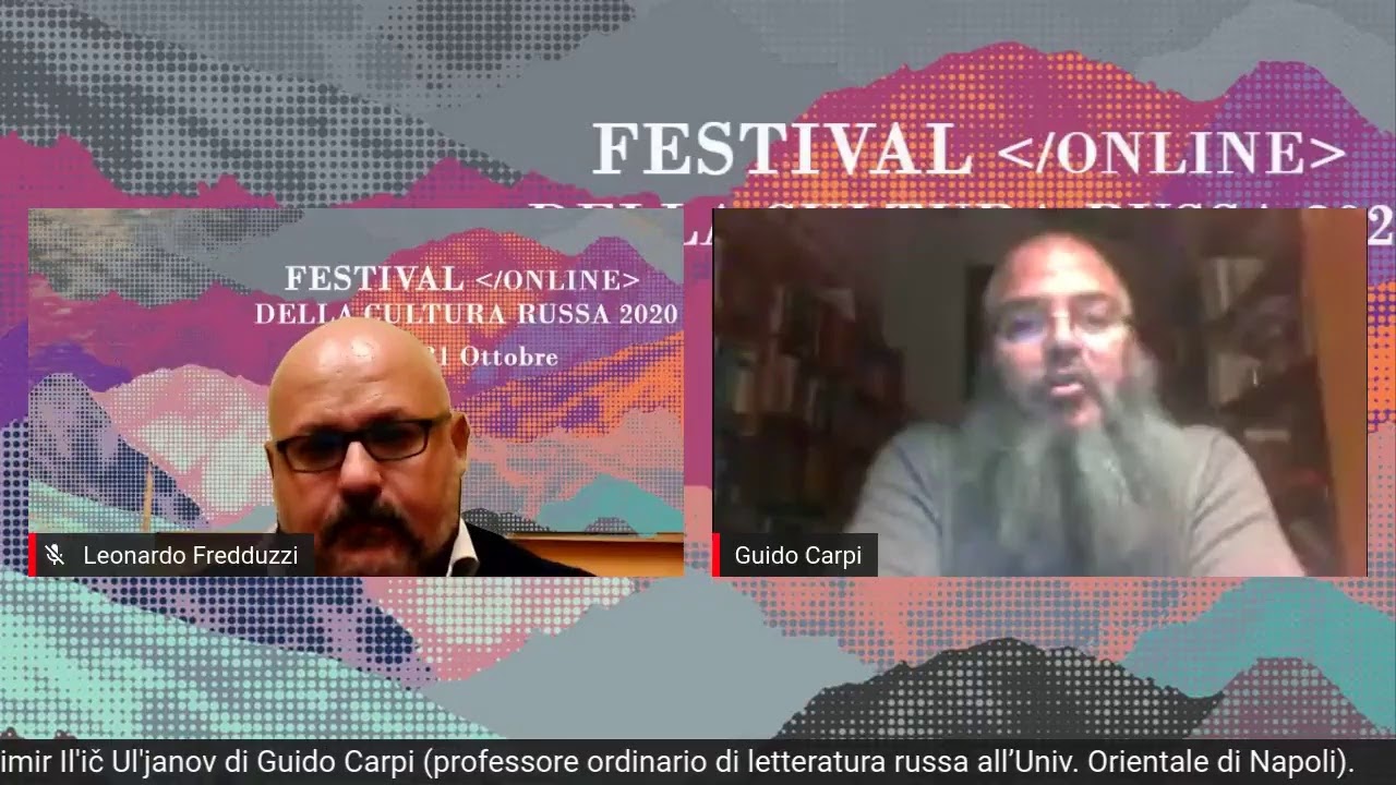 Festival della Cultura Russa 2020 - Conferenza su Lenin di Guido Carpi