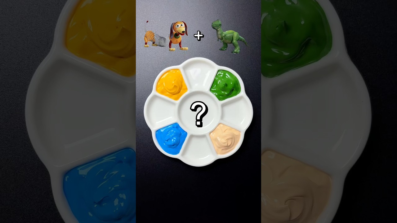 Toy Story Color Mixing(Part 11)#toystory #disney #toystory5 #woody
