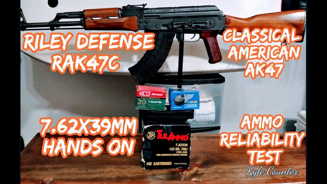 Riley Defense RAK47C ammo reliability test