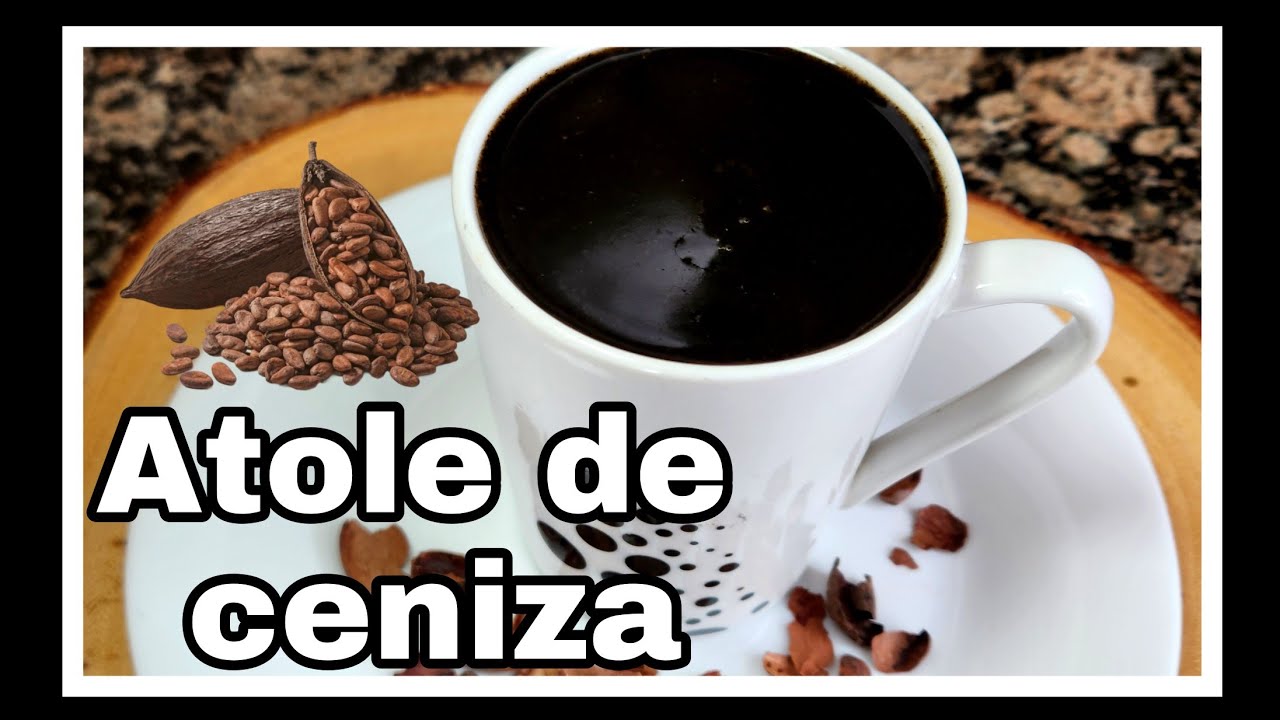 Atole NEGRO ☕️| de cascara de CACAO Tradicional FACILISIMO!✅️