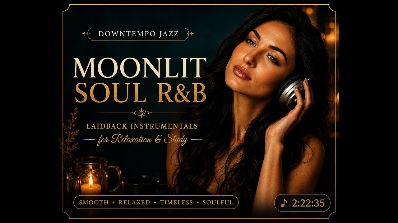 Smooth Downtempo Jazz | R&B Soul Grooves 2 Hours